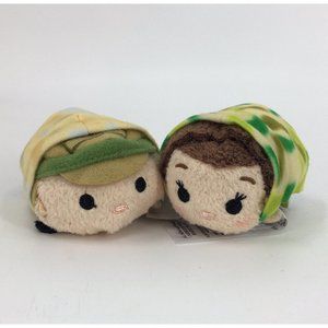 Disney Star Wars Mini Tsum Tsum Plushie Collectible Toys Endor Luke & Leia New
